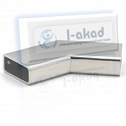 Держатель 04-81 угловой 135°гр. под трубу 10х30 мм.