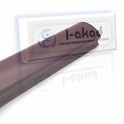 Поручень 08-37 ПВХ фигурный 37*64 мм. L=4000 mm. КРАСНОЕ ДЕРЕВО