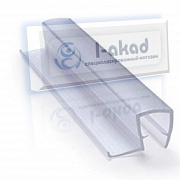 Профиль 04-121 уплотнительный стекло 8-10 мм. 2.2 м.