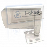 Петля 11-26 серия SND4 финишная нижняя для стекла 10 мм.