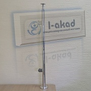 Стойка 10-24 Ø 38.1мм. для стекла 8-10 мм. под поручень Ø 50 мм.