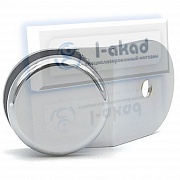 Коннектор 02-26 стена-стекло 8-10 мм. Угол крепления 135°гр.