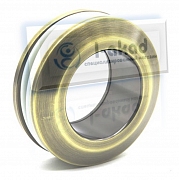 Ручка-купе 03-98 для стекла 6-12 мм. AISI 304