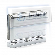 Петля 06-69 поворотная для стекла 8-10 мм. пол-(потолок)-стекло 360°гр.