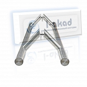 Ручка 11-99 для стекла 10-12 мм. 32*425*600 AISI 304