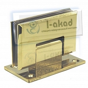 Петля 03-53 для стекла 8-10 мм. со смещенной площадкой