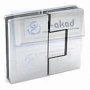 Петля 12-16 с РНП для стекла 8-10 мм. стекло-стекло 180°гр.