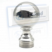 Наконечник 09-66 шарообразный под трубу Ø 38.1 мм. AISI 304