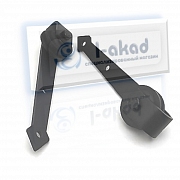 Комплект 10-70 для деревянной двери S=35-40 мм. с треком