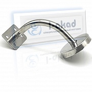 Держатель 09-97 с крышкой под плоский поручень не регулируемый