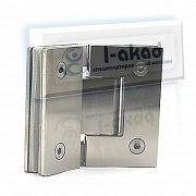 Петля 03-47 стекло-стекло 8-12 мм. без фаски угол крепежа 135°гр.