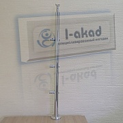 Стойка 10-22 Ø 38.1мм. для ригеля Ø 10 мм. под поручень Ø 50 мм.