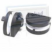 Комплект 05-68 без сверления ключ-вертушка ответная часть на стекло 10 мм.