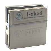 Коннектор 11-73 стена-стекло 6-10 мм. Угол крепления 90°гр.