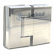 Петля 03-38 для стекла 8-10 мм. стекло-стекло угол 180°гр.