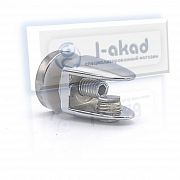 Полкодержатель 01-78 через стекло для стекла 6-10 мм.