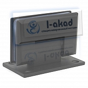 Петля 11-50 для стекла 8-12 мм. стекло-стекло угол 90°гр.