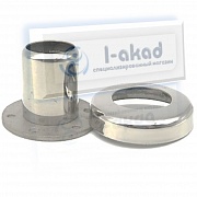 Фланец 07-25 цанговый Ø 57 мм. для трубы Ø 25 мм.