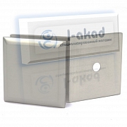 Коннектор 10-07 стекло-стекло 8-10 мм. Угол крепления 135°гр.