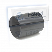 Соединитель 08-25 Ø 50 мм. для ПВХ трубы Ø 49 мм. ЧЕРНЫЙ