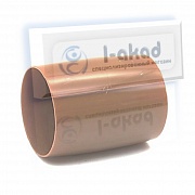 Соединитель 08-22 Ø 50 мм. для ПВХ трубы Ø 49 мм. КОРИЧНЕВЫЙ