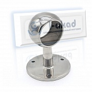 Держатель 10-01 кольцевой под трубу Ø 50 мм. AISI 304