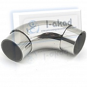 Отвод 07-65 для трубы Ø 38.1 мм. Угол 90°гр. AISI 201