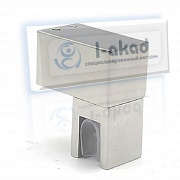 Коннектор 07-22 для стекла 8-10 мм. под трубу 19х19 мм.