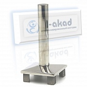 Наконечник 09-93 на профильную трубу 40х40 мм. AISI 304