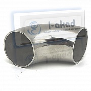 Отвод 07-70 для трубы Ø 38 мм. Угол 90°гр. AISI 304 под сварку