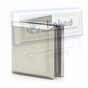 Коннектор 02-17 стена-стекло 8-10 мм. Угол крепления 90°гр.