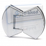 Петля 03-13 для стекла 8-10 мм. стекло-стекло 180°гр.