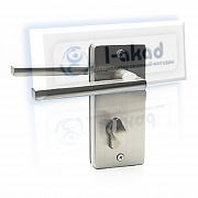 Замок 05-105-201 ключ-вертушка без притвора для стекла 8-10 мм.