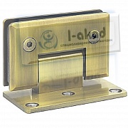 Петля 03-23 для стекла 8-10 мм. стена-стекло угол 90°гр.