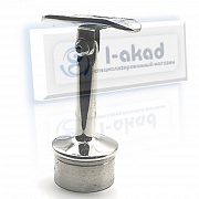 Стойка 07-12 на трубу Ø 38 мм. под поручень Ø 38 мм. AISI 304