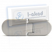 Петля 03-62 для стекла 8-10 мм. с фаской стекло-стекло угол 180°гр.