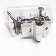 Петля 11-23 серия SND4 стекло-стекло с фиксатором для стекла 10 мм.