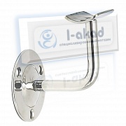 Держатель 10-11 под трубу Ø 38 мм. не регулируемый AISI 304