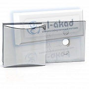 Коннектор 02-35 стена-стекло 8-10 мм. Угол крепления 180°гр.