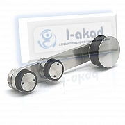 Каретка 01-66 под зенковку стекло 10-12 мм. Сталь AISI 304