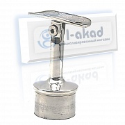 Стойка 09-98 на трубу Ø 38 мм. под поручень Ø 50 мм. AISI 304