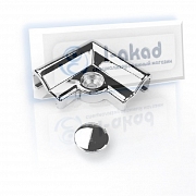 Коннектор 11-42 для порога 05-13 порог-порог угол крепления 90°гр.