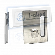 Замок ручка 07-09 ключ-вертушка ответная часть на стену стекло 10 мм.