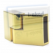 Коннектор 12-42 под трубу 10*30 мм. поворотный 160°гр. Цинк