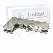 Угловой фитинг 06-07 под петлю 06-14 для стекла 10-12 мм.