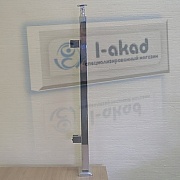 Стойка 10-16 для стекла 8-10 мм. под поручень Ø 50 мм.