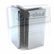 Коннектор 11-72 стекло-стекло 6-10 мм. Угол крепления 90°гр.