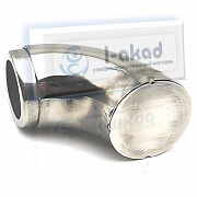 Конечный отвод 09-62 под трубу Ø 50,8 мм. AISI 304