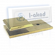 Коннектор 02-12 стена-стекло 8-10 мм. Угол крепления 180°гр.