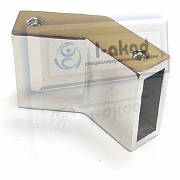 Коннектор 04-78 угловой 135°гр. под трубу 10х30 мм.